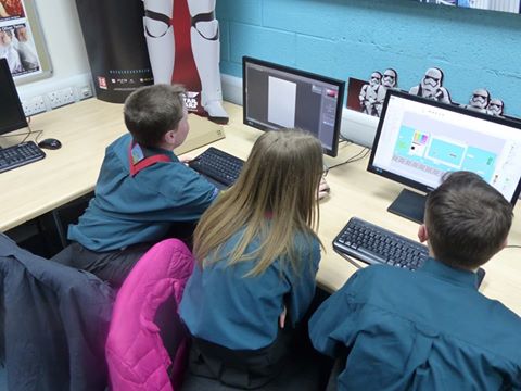 Scouts visit College to experience Games Design